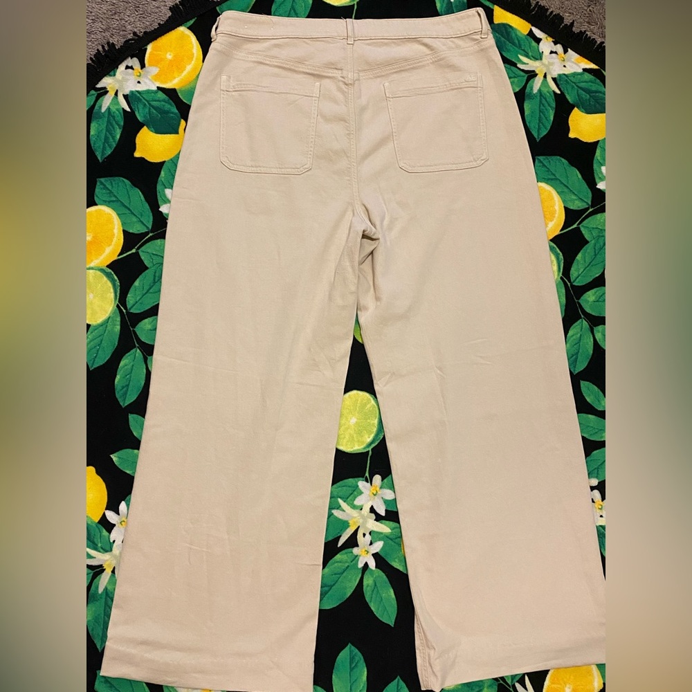 American Eagle Outfitters Dreamy Drape Baggy Wide Leg High Rise Pants sz 16 - Picture 7 of 9
